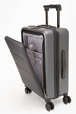 Чемодан NINETYGO Light Business Luggage 20" cерый